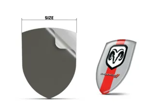 Dodge Stickers Pare-Chocs Max Durable Pro Style Moderne